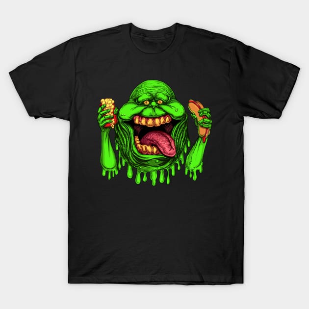 Slimer T-Shirt by Creepsandbabes